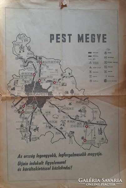 Map - Pest county