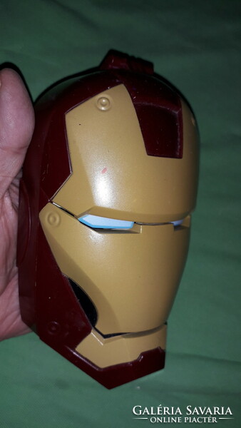 Retro original marvel - iron man - polly pocket-like - open and unfold toy 15x8 cm according to pictures