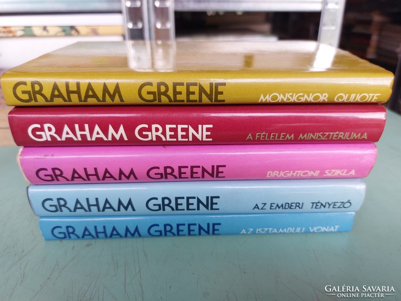 Graham Greene 5 könyve egyben.2500.-Ft.
