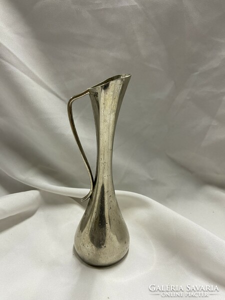 Silver plated vase