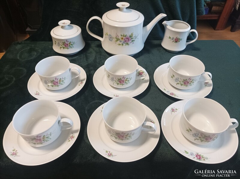 Alföldi summer bouquet blanka 214 porcelain tea set