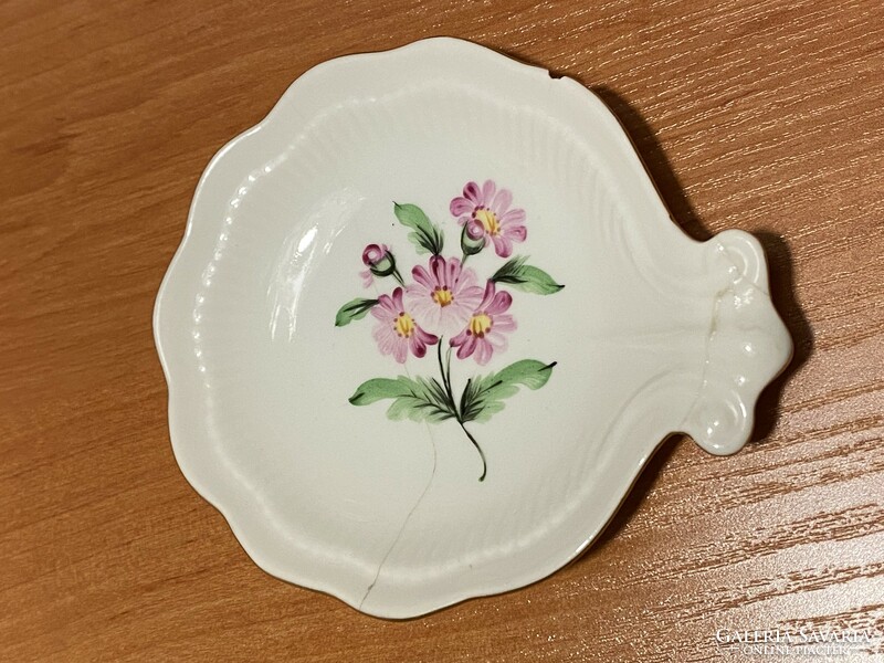 Herend ashtray - bowl with flower pattern - repaired - free to take away
