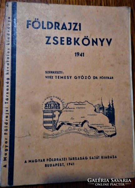 Geographical pocket book (Hungarian Geographical Society 1941)