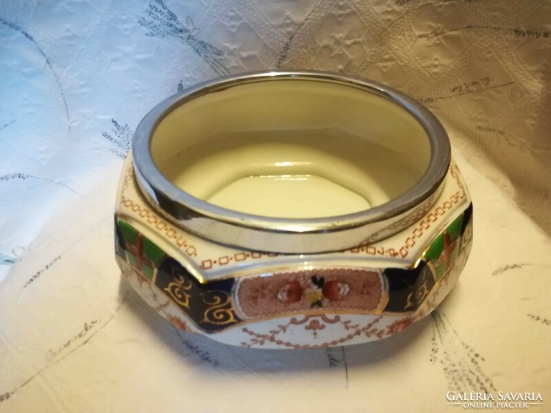 English porcelain container
