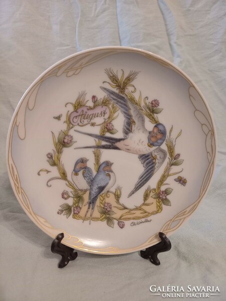 Birds hutschenreuther wall plate ole winther 