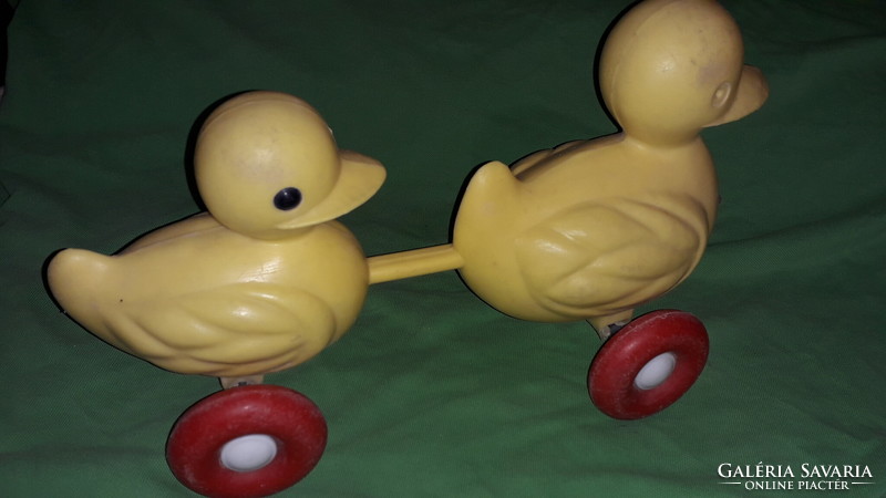 1960s extremely rare dmsz plastic duck toy 30x20cm in good condition according to pictures
