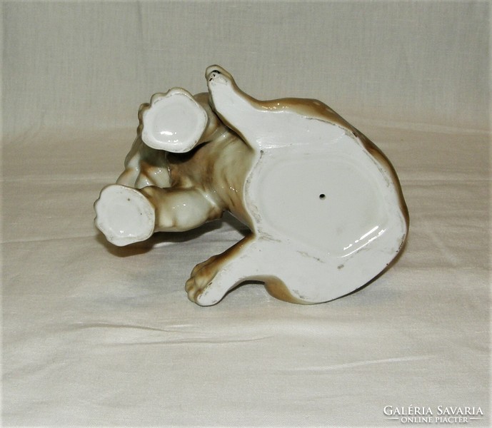 Oroszlán kölyök - Royal Dux porcelán