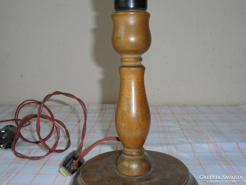 Table wood lamp