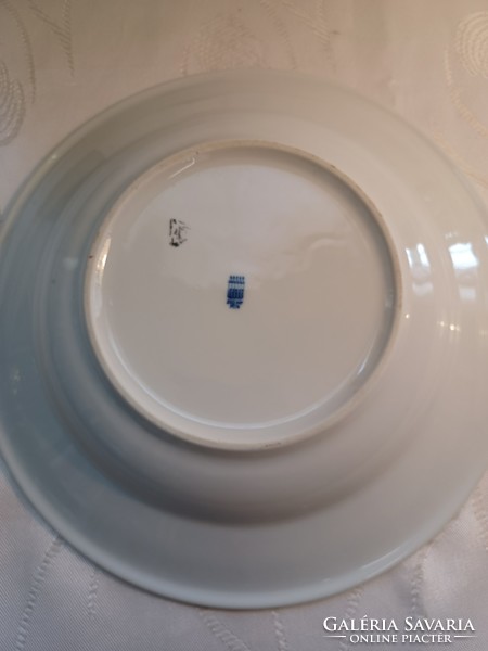 Zsolnay blue teal plates