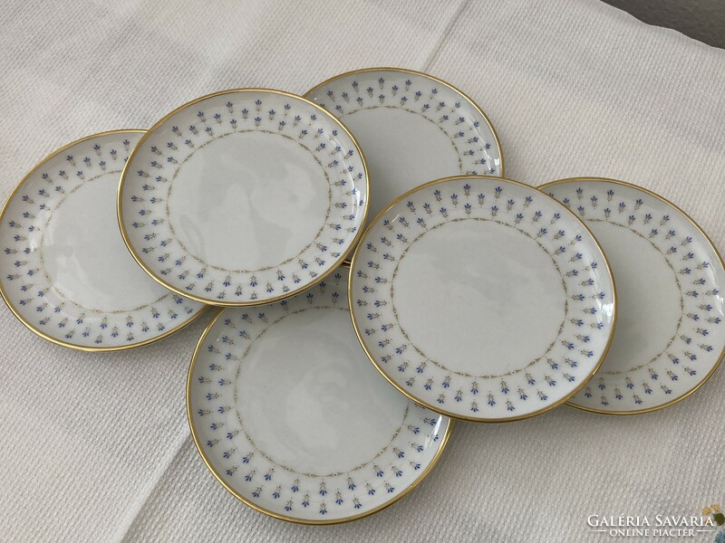 West German Kaiser porcelain small dessert plate set