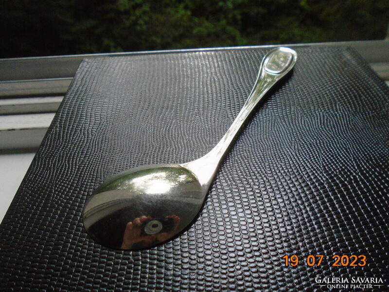 Mouse with roller skates with porcelain insert, antique baby feeding spoon wmf cromargan marked