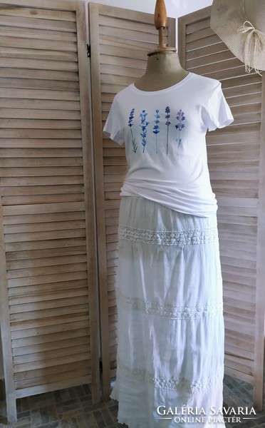Sale 12900 now 6000ft. Cotton gauze skirt dress also for lagenlook layered style