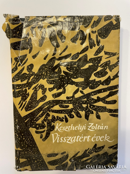 Keszthelyi Zoltán: Visszatért évek (Dedikált!) - antikvár vers kötet