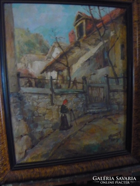 Thomas  Antal- Tokaj című festménye.