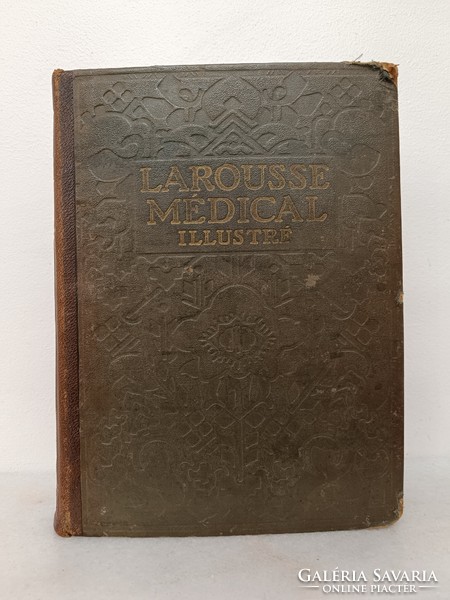 Antique medical book literature in French starožitné lekárske 207 7659
