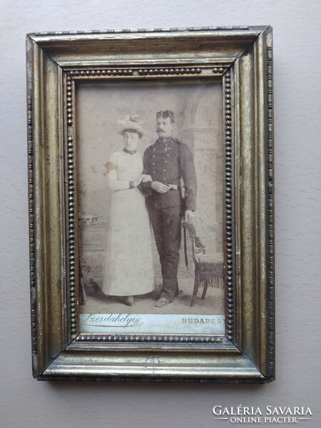 Old family photo in a contemporary frame