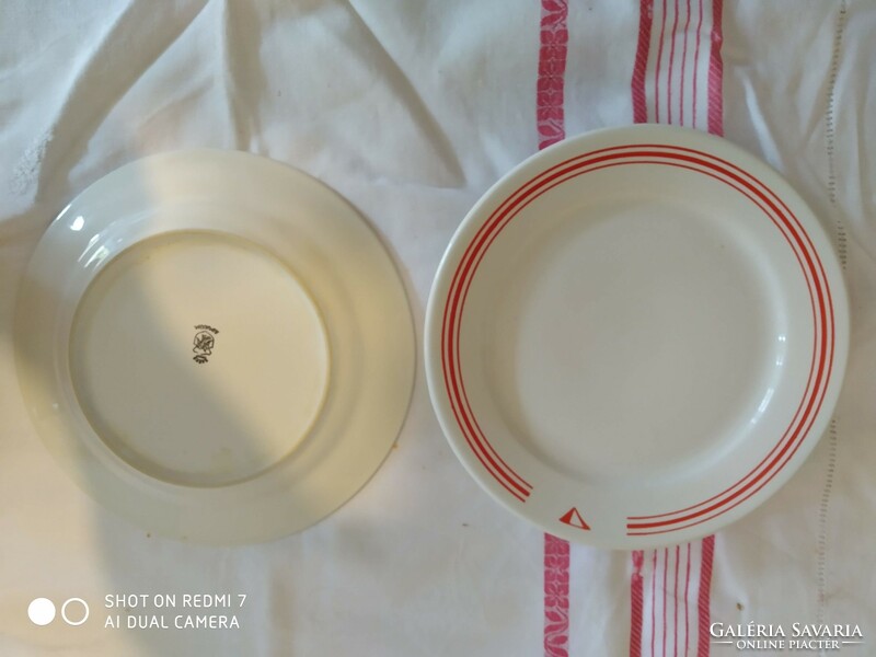 Apulum porcelain plates 2 pieces
