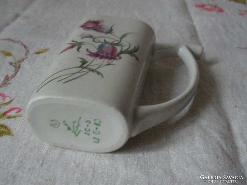 Retro, old Russian porcelain medicinal water cup
