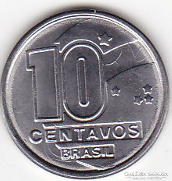 Brazilia 10 dentavo 1990 fi
