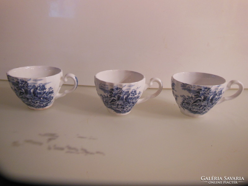 Cup - 3 pieces - English - antique - 1 dl - perfect