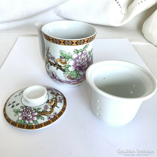 Special multi-functional tea set, old hand-painted Chinese beaked drinking mug tea mug jug!