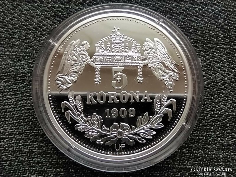 Royal crowns mint 5 crowns .999 Silver pp (id23501)