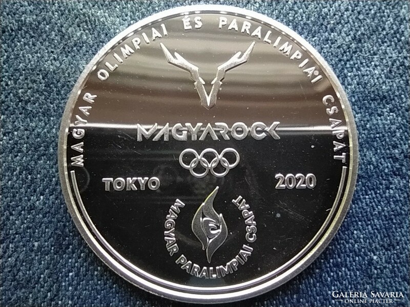 XXXII. Nyári Olimpiai és XVI. Nyári Paralimpiai Játékok .925 ezüst 10000 Forint 20 (id63963)