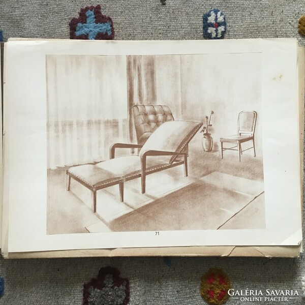 Rare complete edition béla pomogáts - jános seifert - furniture samples