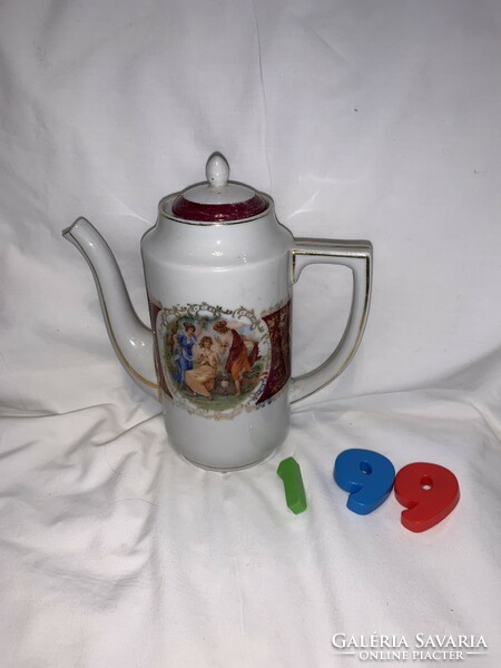 Antique Zsolnay coffee pot, coffee pourer