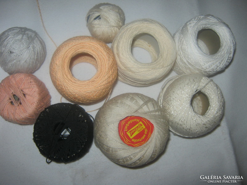 Retro crochet thread package more than 30 dkg
