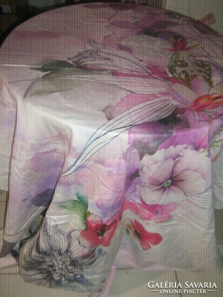 Vintage style picturesque floral beautiful cotton duvet cover
