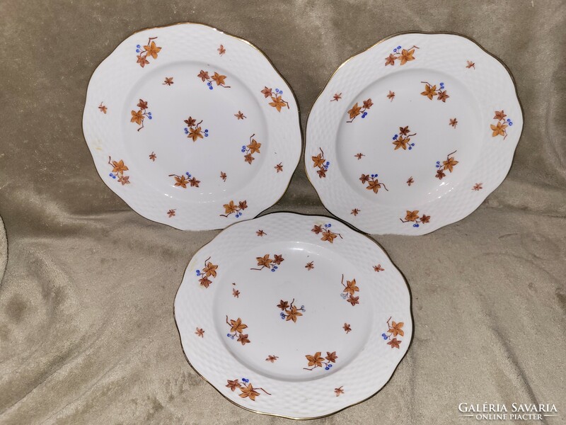 Herend 3 cake plates