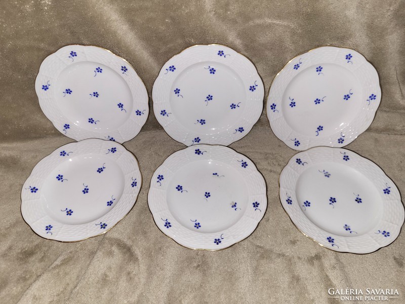 Herend 6 cake plates