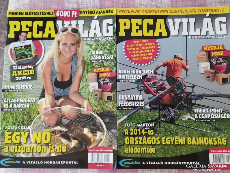 Horgász magazinok