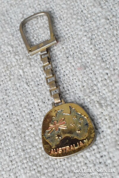Key ring, Australia 3 x 3 cm + hanger