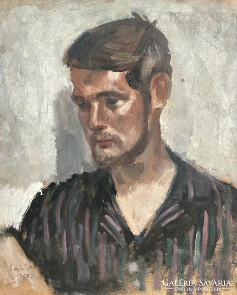 Péter Sajó - male portrait