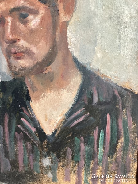 Péter Sajó - male portrait
