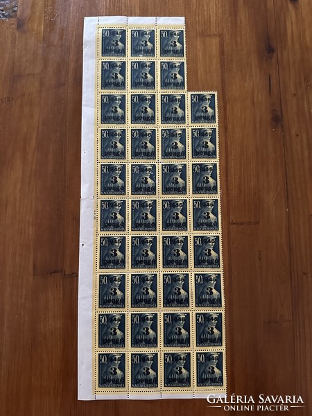 Stamp sheets 1946