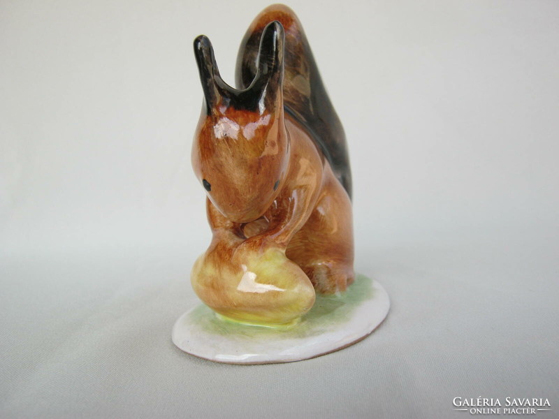 Bodrogkeresztúr ceramic squirrel