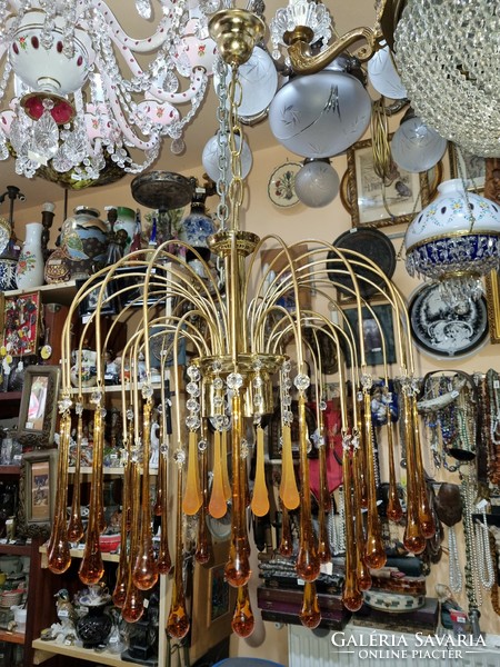 Refurbished Murano chandelier