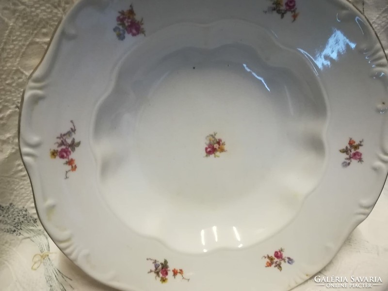 Zsolnay porcelán mély tányér