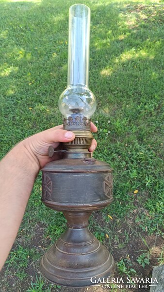 Huge kerosene lamp by Lampgyra 52 cm
