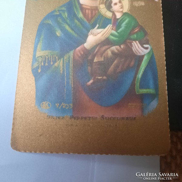 MATER PERPETUI SUCCURSUS (Örök Segítség Anyja) imakártya