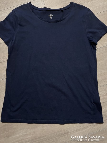 C&a dark blue cotton top, t-shirt