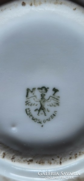 MZ Czechoslovakia porcelán mokkás kávés csésze