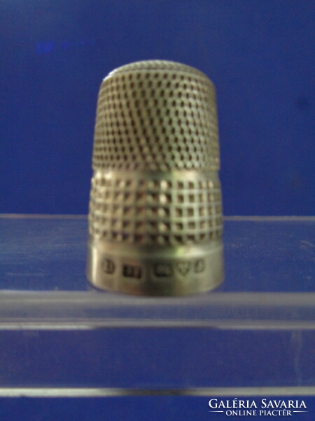 Sterling silver thimble 1909