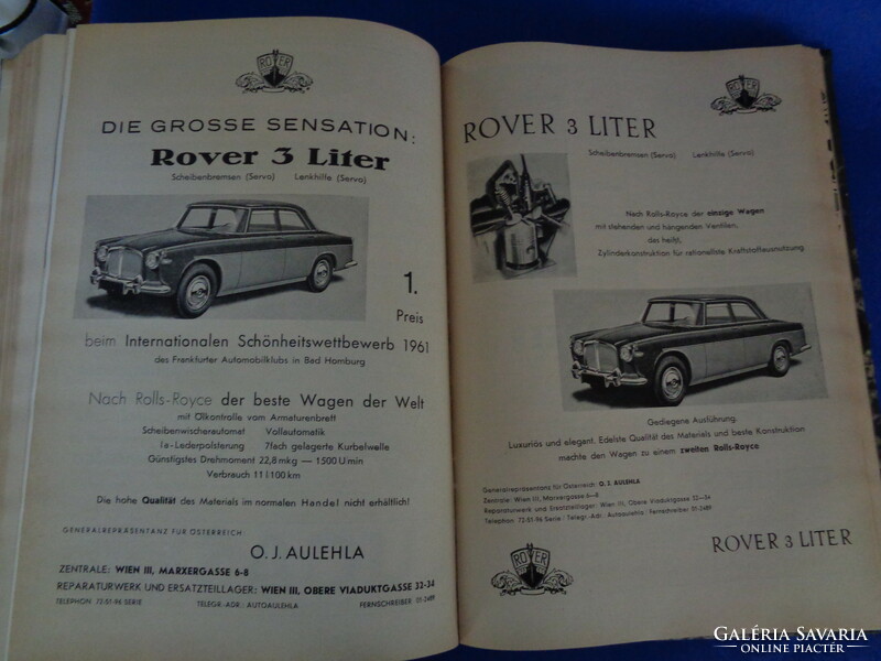 MAGYAR - OSZTRÁK AUTO-MOTOR 1961.64.