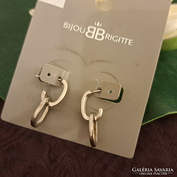 Bijou Brigitte  ezüst fülbevaló 1,5 cm-es