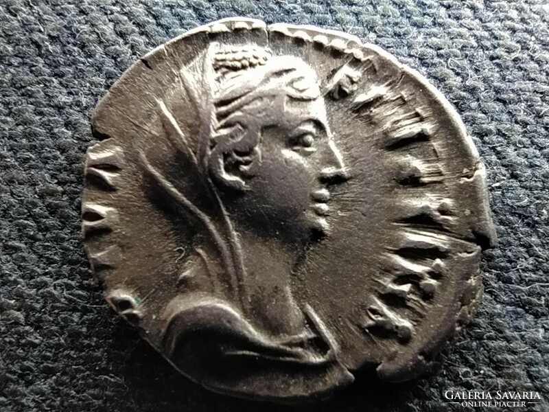Roman Empire II. Faustina (161-175) silver denarius aeternitas (id73290)