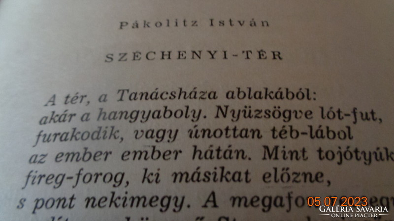 Dedikált , TÜSKÉS Tibor : Pécsi Múzsa  1958.  . Az író dedikálásával  !!